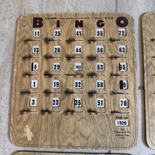Vintage bingo cards for sale  Meridian