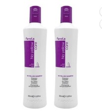 Xampu Fanola sem amarelo para cabelos grisalhos loiros toner roxo anti latão pacote com 2 comprar usado  Enviando para Brazil