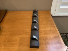 Cabide de rack preto IKEA com 5 ganchos de prata comprar usado  Enviando para Brazil