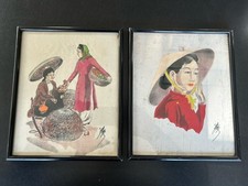 Lot anciennes peinture d'occasion  Caen
