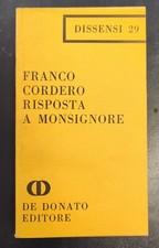 Franco cordero risposta usato  Torino