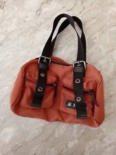 Borsa arancio tessuto usato  Ginosa