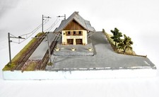 Diorama stazione ferroviaria usato  Villarbasse