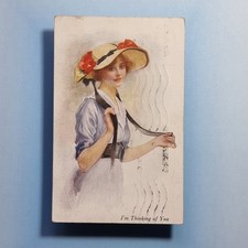 Glamour girl postcard for sale  TELFORD