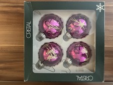 Stck christbaumkugel lila gebraucht kaufen  Mönchengladbach