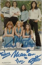 Pussycat 7x Signiert 1977 Karte Musik Autogramm Original Signed Unterschrift comprar usado  Enviando para Brazil