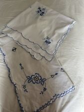 Antique hand embroidered for sale  UK