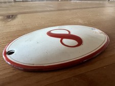 Emailliert gewölbte hausnumme gebraucht kaufen  Colditz