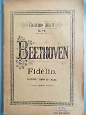 Fédélio van beethoven d'occasion  Saint-Sébastien-de-Morsent