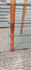 Hifi stand glass for sale  BUNGAY