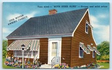 Cartão postal de linho Rockford, Il Illinois ~ Publicidade AUTOMATIC AWNL CO. c1950s comprar usado  Enviando para Brazil