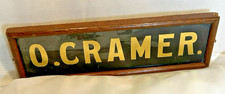 Vintage framed sign for sale  Branford