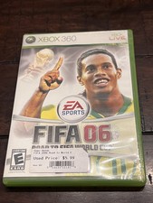 FIFA 2006 Road to World Cup (Microsoft Xbox 360, 2005) CIB COMPLETO, usado comprar usado  Enviando para Brazil