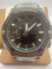 Relógio Casio G-Shock masculino GSTB500 BNWOT Bluetooth resistente solar mostrador preto 5684  comprar usado  Enviando para Brazil