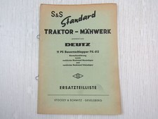 Standard traktor mähwerk gebraucht kaufen  Merseburg