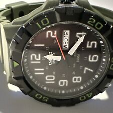 Relógio Casio masculino pulseira de resina verde quartzo 53 mm MRW210H-3AV *HASTE QUEBRADA*, usado comprar usado  Enviando para Brazil