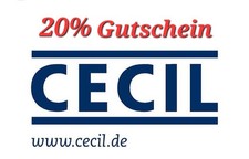 Cecil gutschein mbw gebraucht kaufen  Kaiserslautern