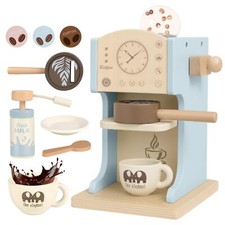 Wooden coffee machine d'occasion  Expédié en Belgium