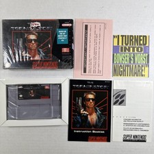 The Terminator (SNES) Super Nintendo CIB caixa completa 1993 nova caixa aberta comprar usado The Terminator (SNES) Super Nintendo CIB caixa completa 1993 nova caixa aberta comprar usado  Enviando para Brazil