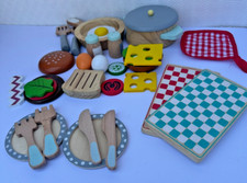 Wooden play food for sale  POOLE