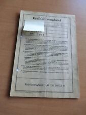 Brief ldtimer dkw gebraucht kaufen  Könnern