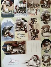 christmas decoupage sheets for sale  KIDDERMINSTER