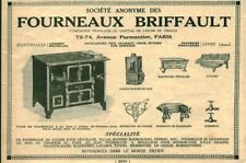 Publicité ancienne fourneaux d'occasion  France