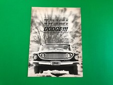 1962 DODGE DART 440 ANÚNCIO IMPRESSO VINTAGE ORIGINAL 12 PÁGINAS comprar usado  Enviando para Brazil