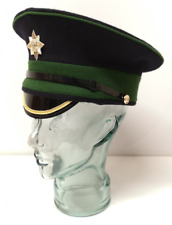 Sombrero/Gorra de vestir con cinta dorada de la Guardia Irlandesa con insignia y barbijo 55 cm segunda mano  Embacar hacia Mexico