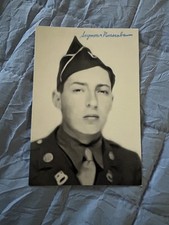 SEYMOUR NUSSENBAUM Foto Assinada 4x6 Segunda Guerra Mundial Exército Fantasma Autógrafo 1 comprar usado  Enviando para Brazil