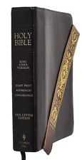 Holy Bible/ KJV/ Giant Print/ Reference/ Concordance/ Red Letter : Nelson, 1976 comprar usado  Enviando para Brazil