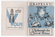 Programme théâtre chatelet d'occasion  Royan