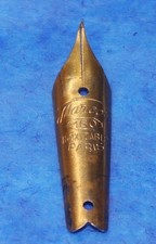 Vintage vergoldete schreibfede gebraucht kaufen  Triefenstein
