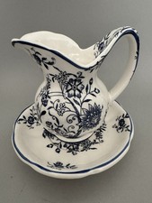 Vintage white blue for sale  Coweta