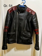 Biker lederjacke ldschool gebraucht kaufen  Berlin