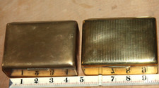 Two brass cigarette for sale  GUILDFORD
