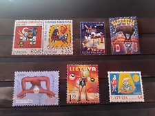 Lot collection timbres d'occasion  Fabrègues