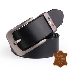 Ceinture cuir véritable d'occasion  France