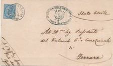 1878 storia postale usato  Lecco