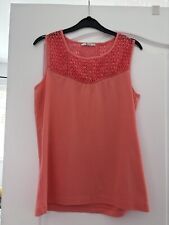 Woman coral sleeveless for sale  COVENTRY