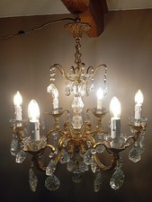 Lustre cristal bronze d'occasion  La Ricamarie