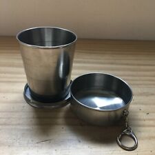 Collapsible stainless cup for sale  Milford