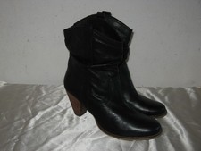Stiefelette leder schwarz gebraucht kaufen  Hamburg