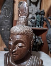 Lourde tête bouddha d'occasion  Le Beausset