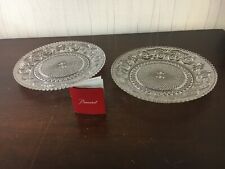 Assiettes arabesque cristal d'occasion  Baccarat