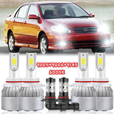 Lâmpada de neblina alta baixa para Toyota Corolla 2005 2006 2007 2008 farol de LED comprar usado  Enviando para Brazil
