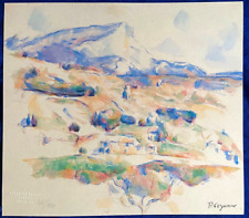 Paul cézanne litografia usato  Roma