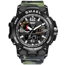 Relógios esportivos militares camuflados masculinos, alarme resistente a choques novo, usado comprar usado  Enviando para Brazil
