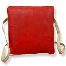 Almofada de barco vermelha vintage Kapok Miltco Products cabine lago casa decoração comprar usado  Enviando para Brazil