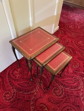 Vintage nest mahogany for sale  EXETER